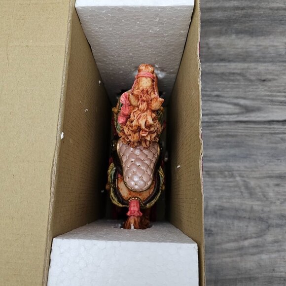 Windsor Collection Musical Christmas Rocking Horse Decor In Box - Picture 13 of 14